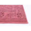 Tapis rose foncé à transition de couleur 6 pi 0 po x 9 pi 5 po