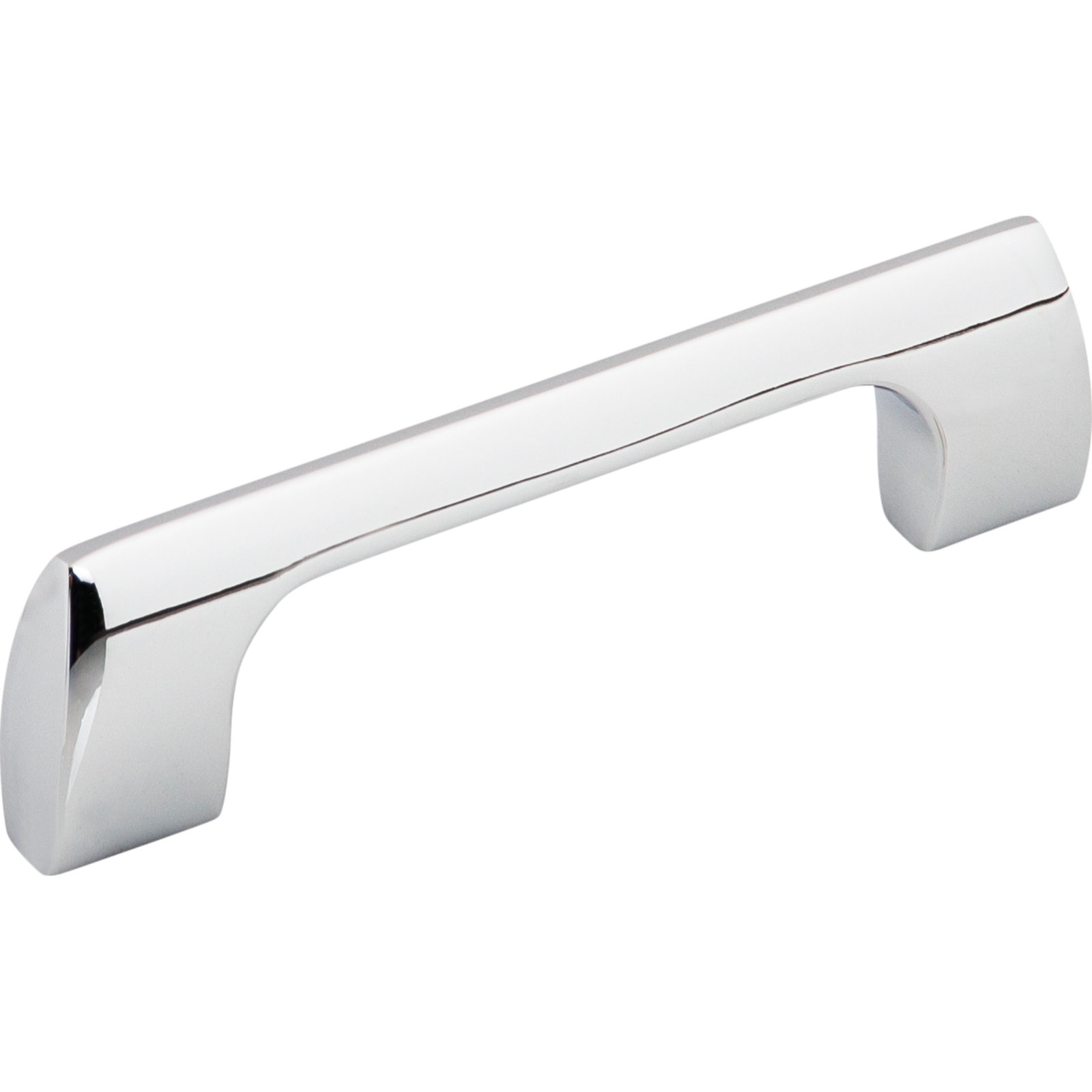 Holland Bar Cabinet Pull, Polished Chrome, 3 3/4" Center to Center