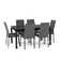 Amisco Mylos Table And Torres Chairs 7-Pieces Dining Set
