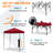 6x4 Canopy Tent, Heavy Duty Pop up Canopy with Carry Bag-123243865