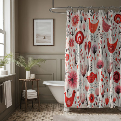 Heart Echo - rideau de douche standard 1 pièce