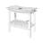 Durable All-Weather Storage Bench and Shower Stool with Two-Tier Shelving, Ergonomic Handle for Indoor and Outdoor Use-1218499956