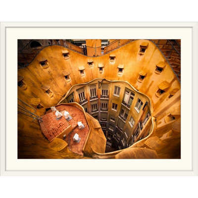 «Straub 'The Center of La Pedrera» par Nora De Angelli, reproduction de photo