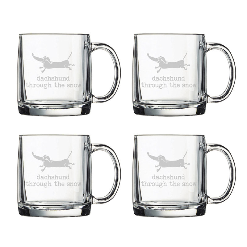Tasse à café en verre Susquehanna Dachsund