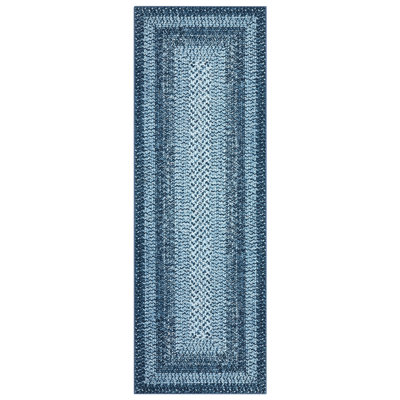 Washable Modern Rugs for Bedroom Imitation Braided Soft Geometric Area Rug Non Slip Stain Resistant Carpet