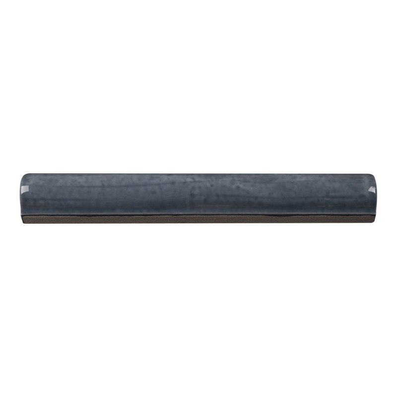 Deep Blue Glossy Ceramic Pencil Liner Tile Trim