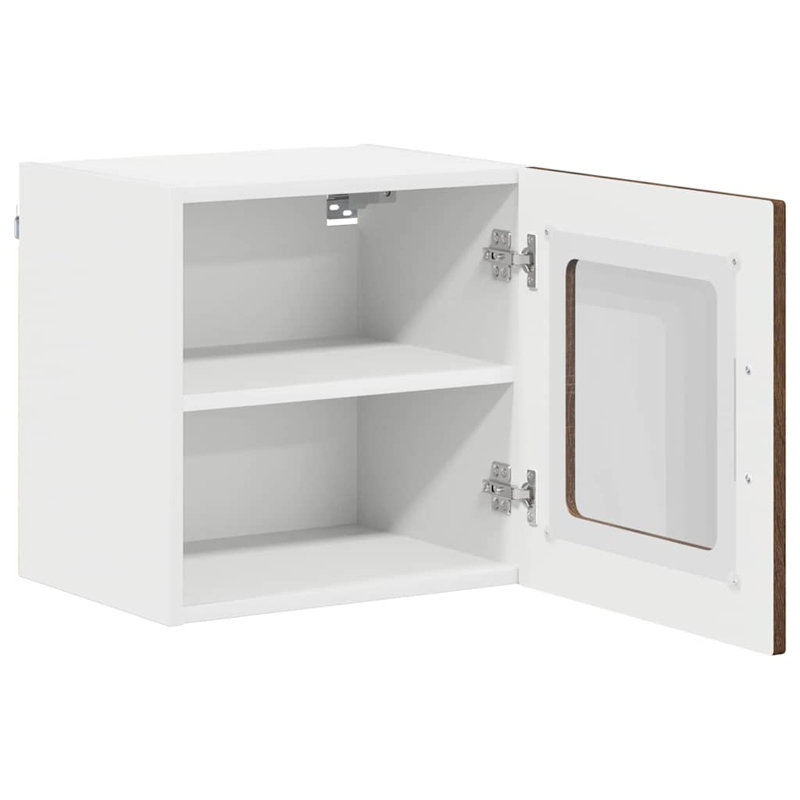 Vidaxl Kitchen Wall Cabinet Brown Oak 80 X 31 X 40 Cm Engineered Wood, Brown Oak