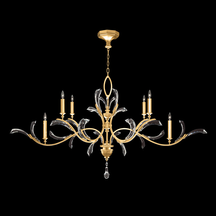 Beveled Arcs 6 - Light Chandelier