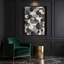 «Abstract Shapes 2», art mural sur toile grise-1332469645