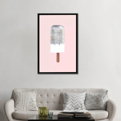 «Concrete Popsicle», impression sur toile tendue