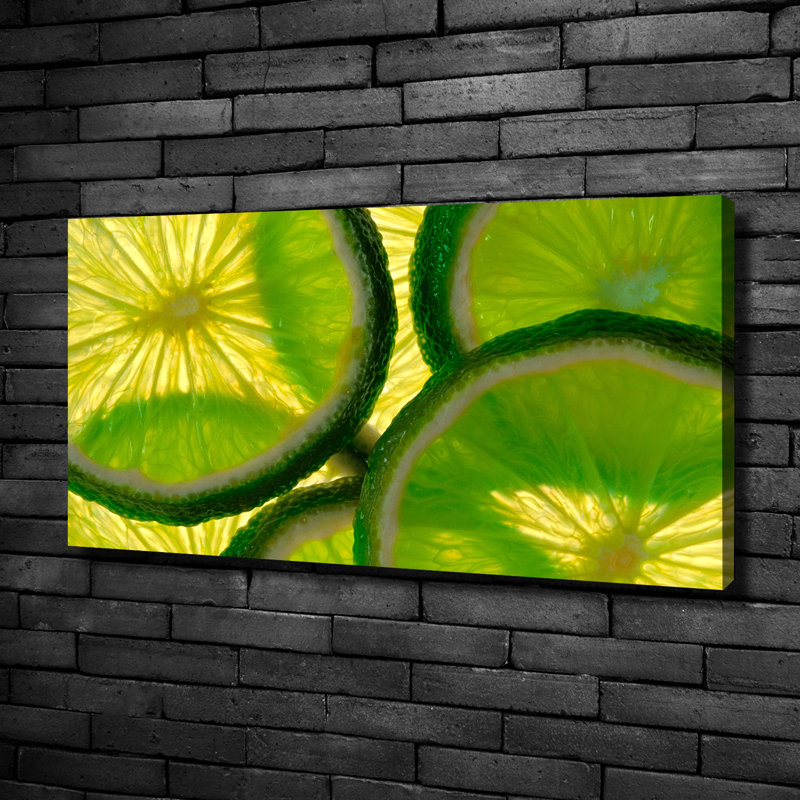 Lime - No Frame Print on Canvas