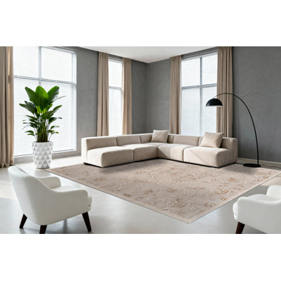 IRVING 9X12 15555-186 Crème / beige / rouille