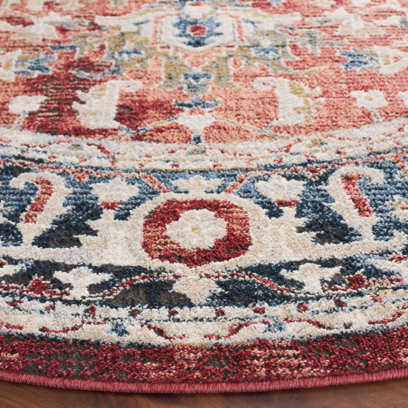 Jaquon Performance Oriental Rug, Round 6'7"