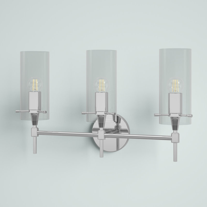 Malea 3 - Light Dimmable Vanity Light, Chrome