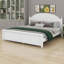 Structure de lit en bois durable avec tête de lit arquée incurvée à l'allure classique-1466462792-1466462839