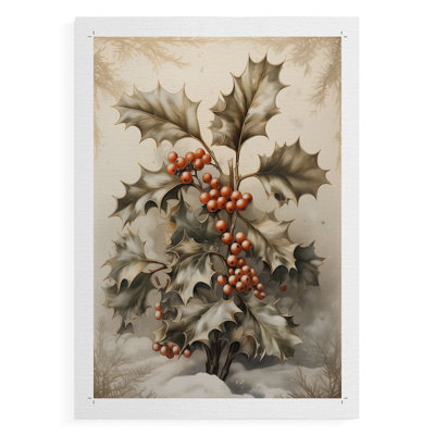 Christmas Holiday Art DCCXIII -Canvas Print Only - NOT FRAMED