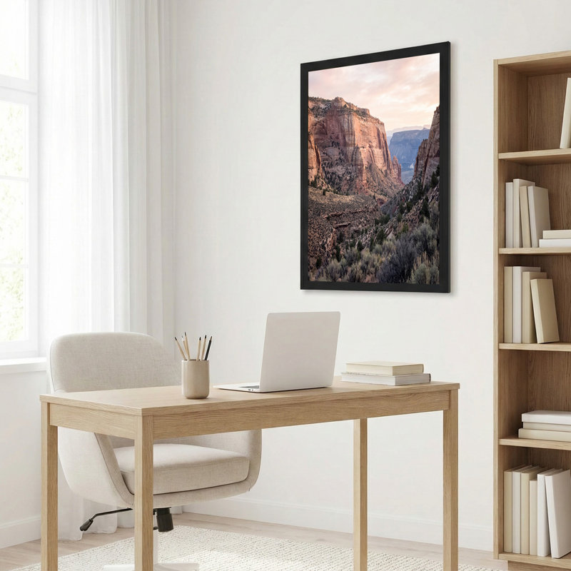 Art mural sur toile Red Rock Canyon, H 20 po x l 30 po