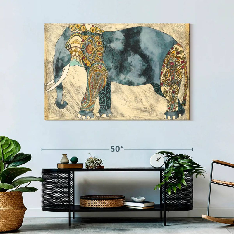 Royal Elephant, 32" H x 48" W