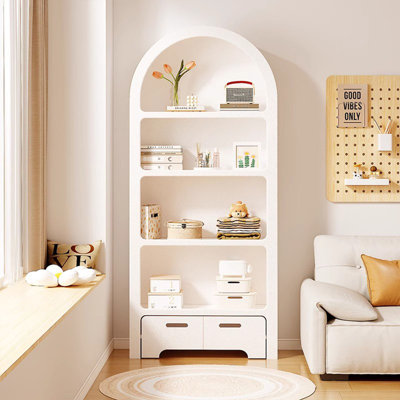Beige Manufactured Wood Display Cases