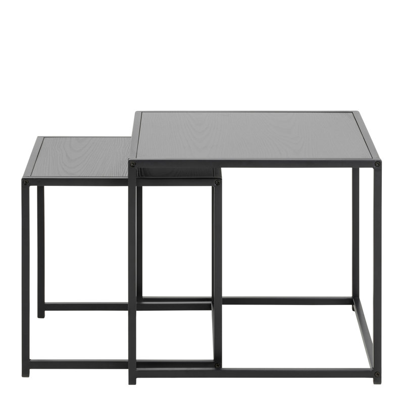 Peydon 2 - Piece Living Room Table Set, Ask Black