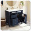 Meuble-lavabo moderne avec lavabo supérieur et tiroir 2 tiroirs-165635352