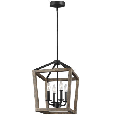 Lustre géométrique à 4 lumières à intensité variable Icare 