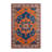 Machine Washable Tabriz Brown Area Rug-571015713