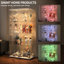 Vitrine en verre avec lumière Joselene-1784496207