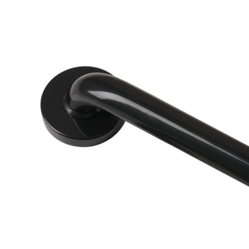 Barre d'appui droite en vinyle Contractor Series, Noir, l 36 po