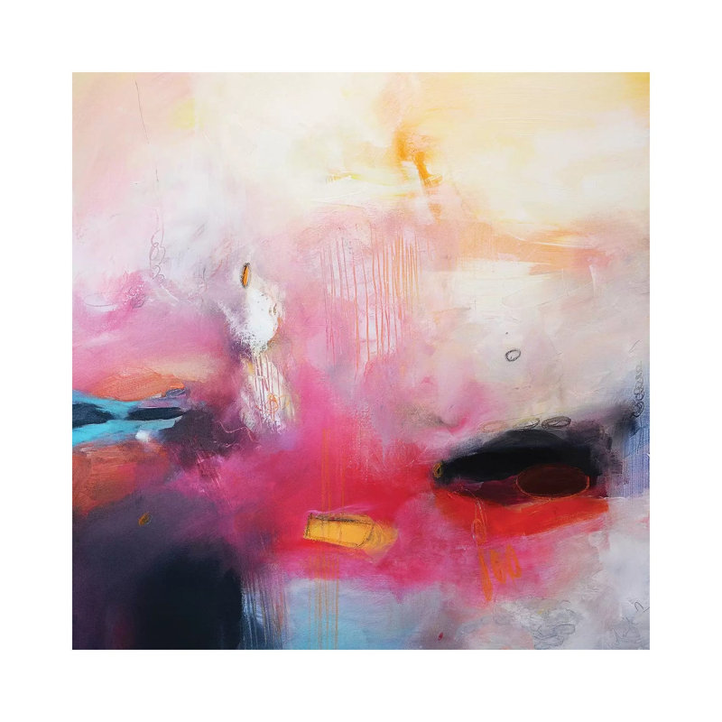 Abstract II by Andrada Anghel - Wrapped Canvas Painting, 66.04 cm H x 66.04 cm W