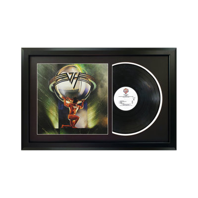 Van Halen "5150" Framed Record with Black Mat