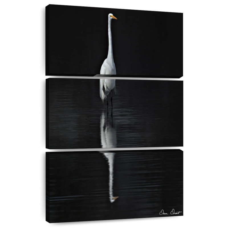 Aigrette élégante Brampt I, H 45 po x l 28 po