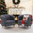 Cottle Barrel Accent Chair with Wood Leg, Modern Comfy Living Room Chairs with Armrest Small Reading Chair with Cozy Soft Padded for Bedroom Reception Room Cafe-706739620