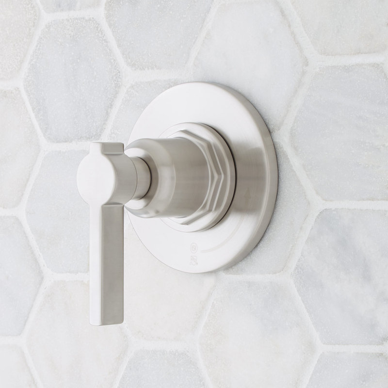 Grayfield in Wall Shower Volume Control Handle, Brushed Nickel