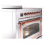 ILVE Nostalgie II Noblesse 36 po à induction, éléments à induction (porte vitrée)-879425838