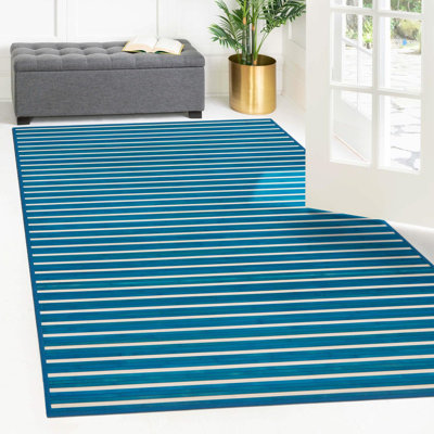 Matherville Striped Indoor Rug