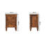 40cm W Solid Wood Bedside Table