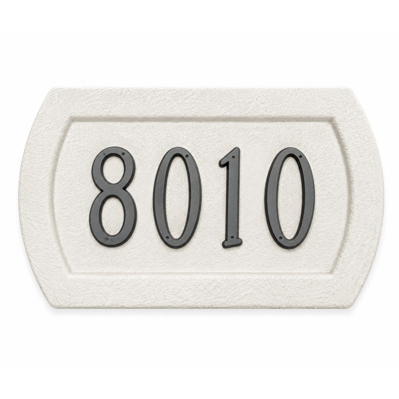 Standard Address Plaque
