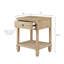 Armoire de chevet traditionnelle - Design de table naturel et spacieux
