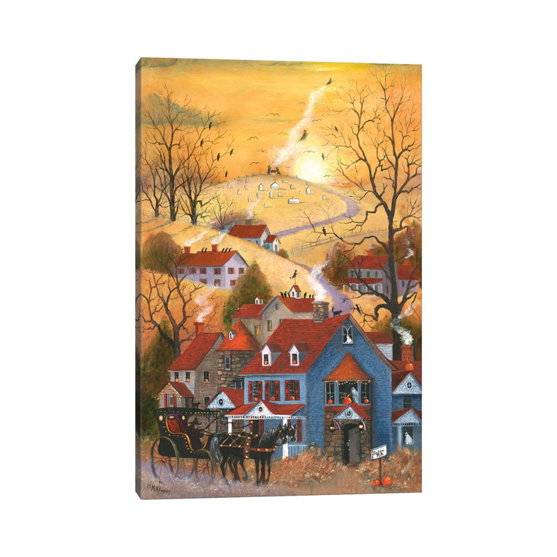 Witch House 1 Piece Wall Art on Canvas, 101.6 cm H x 66.04 cm W x 3.175 cm D, Does Not Apply