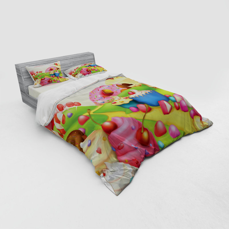 Ensemble de housse de couette, Housse de couette grand + 3 pièces supplémentair