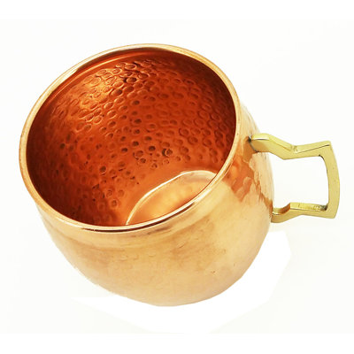 Averill 16oz. Copper Moscow Mule Mug Set