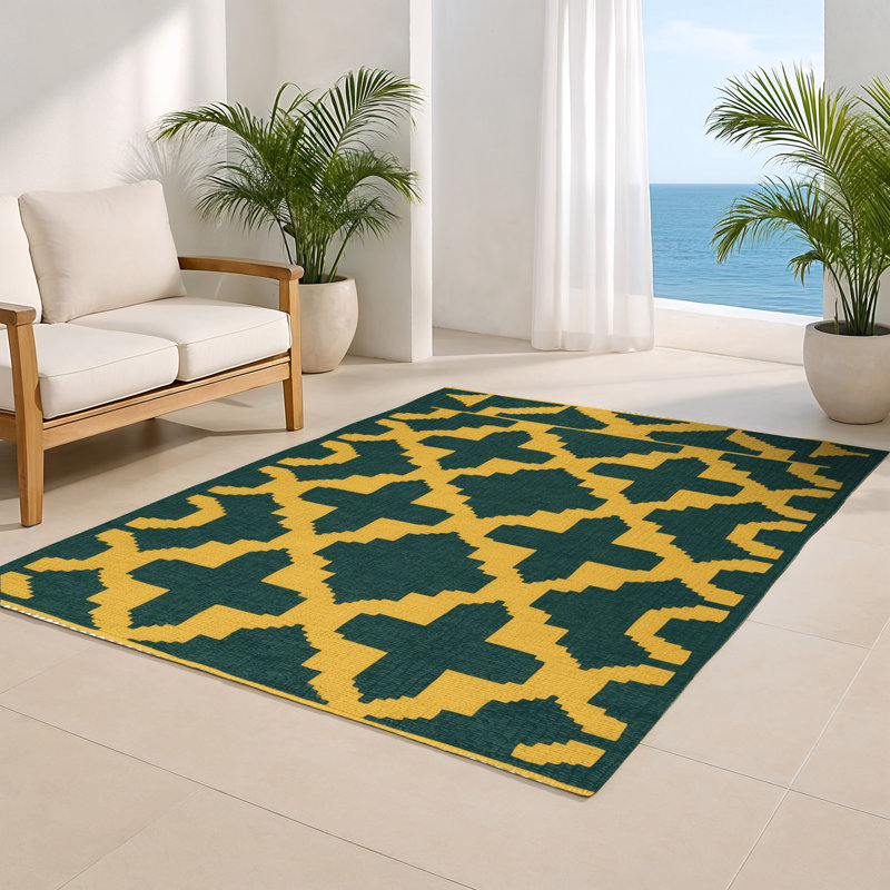 Tapis vert intérieur et extérieur Trellis, Rectangulaire 2 pi x 3 pi