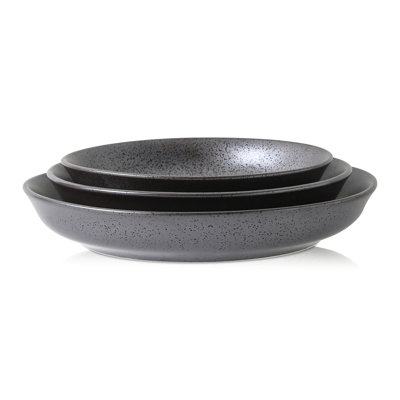 Stone Lain Valencia 3-Piece Serving Bowl Set Porcelain