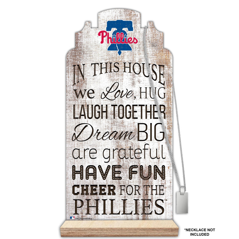 Freestanding 2 - Hook Coat Rack, Philadelphia Phillies