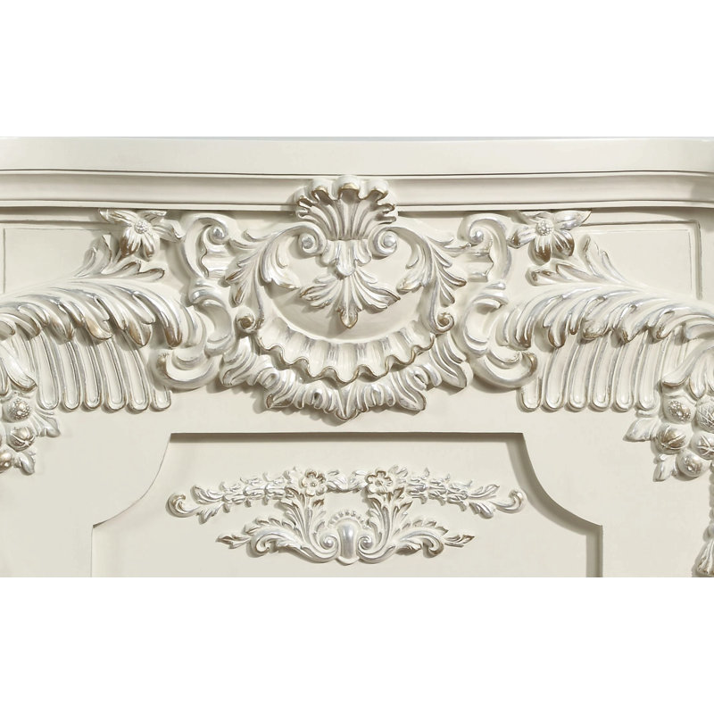 Foyer au fini blanc antique