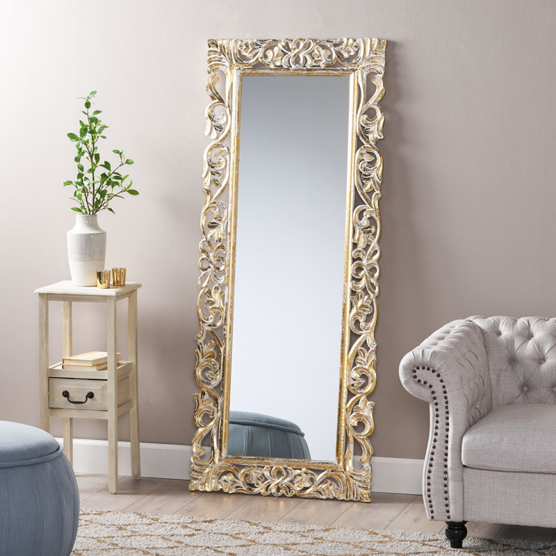 Miroir rectangulaire sculpté
