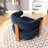 Modern Solid Wood Bucket Chair-2002779340