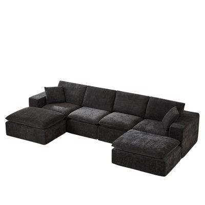 137.79'' Wide Upholstered Sectional