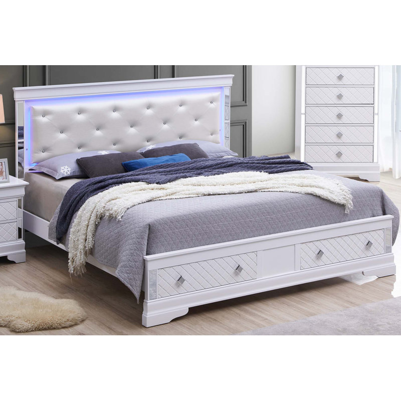 Bed Frame(Only Bed), Queen